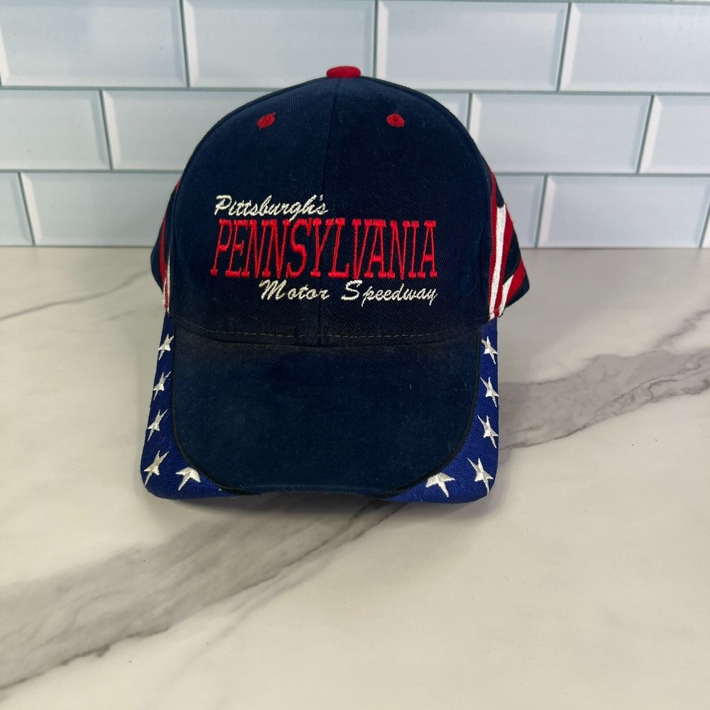 Indianapolis Motor Speedway Racing Hat Adjustable NASCAR Cap One Size Fits All‎